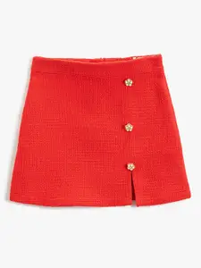 Koton Girls A-Line Mini Skirt