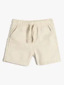 Koton Boys Mid-Rise Linen Shorts