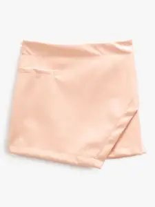 Koton Girls Envelop Cut Mini Skirts