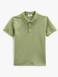 Koton Boys Polo Collar Pure Cotton T-shirt