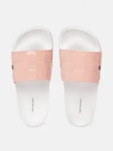 Van Heusen Woman Basket Weave Textured Sliders