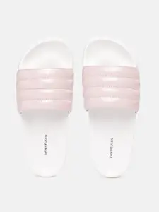 Van Heusen Woman Quilted Detail Sliders with Padded Strap