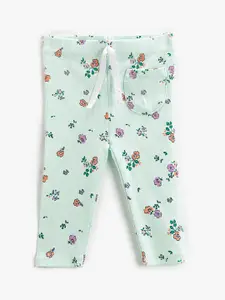 Koton Girls Floral-Printed Lounge Pants