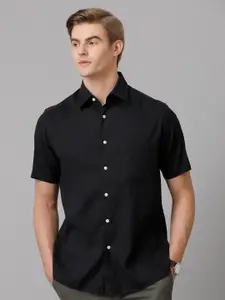 Aldeno Comfort Spread Collar Short Sleeve Casual Shirt