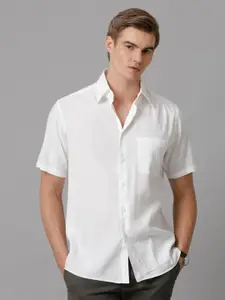 Aldeno Comfort Spread Collar Short Sleeve Casual Shirt