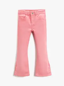 Koton Girls Mid Rise Coloured Stretchable Jeans