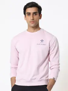 RARE RABBIT Men Cerdon Typography Printed Sweatshirt