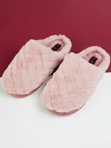 Ginger by Lifestyle Women Self Design Room Slippers