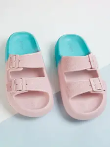Ginger by Lifestyle Women Colourblocked Sliders