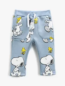 Koton Boys Snoopy Printed Pure Cotton Track Pants