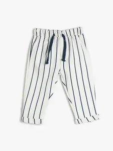 Koton Boys Striped Pure Cotton Track Pants
