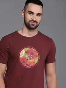 Allen Solly Sport Printed Slim Fit T-shirt