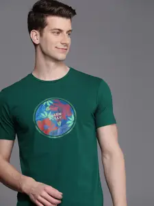Allen Solly Sport Printed Slim Fit T-shirt