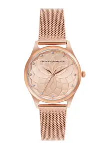 French Connection Women Dial & Stainless Steel Straps Analogue Watch FCP43RGM