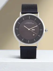 French Connection Dial & Stainless Steel Bracelet Style Straps Analogue Watch FCN00044F