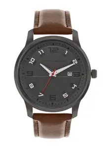 French Connection Avenir Men Leather Straps Analogue Watch FCN00046G