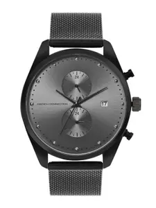 French Connection Timeless 2H Series Men Bracelet Style Straps Analogue Watch FCN00052E