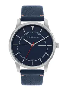 French Connection Caesar Men Leather Straps Analogue Watch FCN00053E