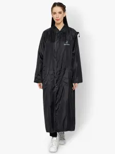 Zacharias Double Layer Waterproof Long Raincoat