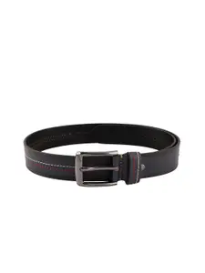 The Roadster Lifestyle Co. Men Wide Textured Leather Belt