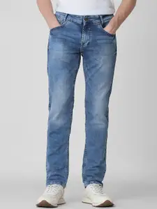 Mufti Men  Slim Fit Heavy Fade Stretchable Jeans