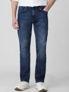 Mufti Men Straight Fit Heavy Fade Stretchable Jeans