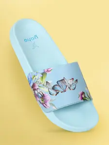 yoho Women Printed Sliders