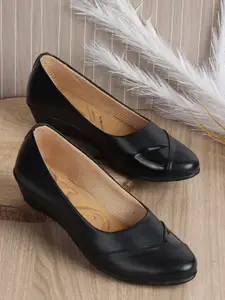 Denill Work Wedge Pumps