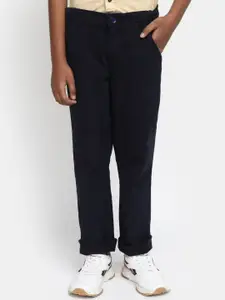 V-Mart Boys Mid-Rise Twill Cotton Chinos