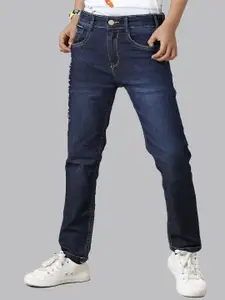 UNDER FOURTEEN ONLY Boys Slim Fit Clean Look Light Fade Jeans