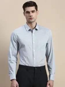 INVICTUS Standard Micro Ditsy Printed Cotton Slim Fit Formal Shirt