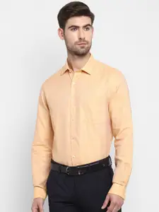 Turtle Modern Slim Fit Cotton Linen Formal Shirt