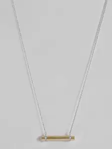 Calvin Klein Women Elongated Stainless Steel Necklace