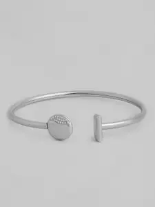 Calvin Klein Women Minimal Circular Crystals Studded Bangle