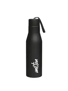 Milton Super 750 Black Single Walled Stainless Steel Water Bottle 650 ml