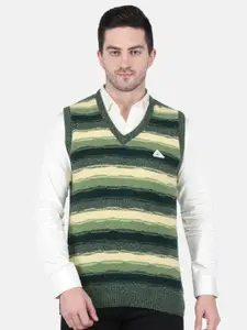 Monte Carlo Striped Woollen Sweater Vest
