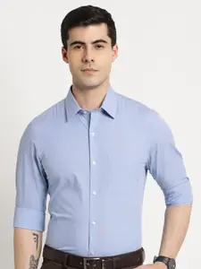 Turtle Modern Slim Fit Pure Cotton Formal Shirt