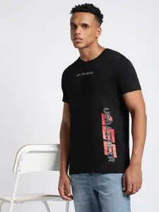 Lee Typography Printed Cotton T-Shirt