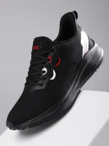 HRX by Hrithik Roshan Men Black Zoom Mesh Running Shoes