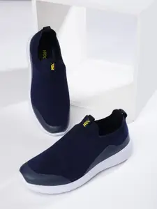 HRX by Hrithik Roshan Men Navy Blue Zoom Mesh Running Shoes