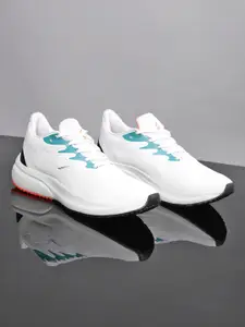 HRX by Hrithik Roshan Men White & Sea Green Zoom Mesh Running Shoes