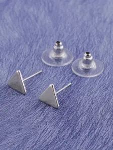 Brandsoon Silver-Plated Contemporary Studs Earrings