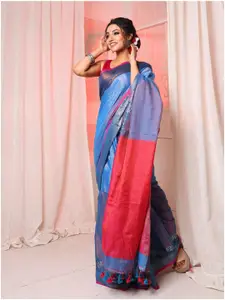 Arhi Zari Woven Border Tissue Saree