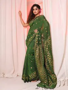 Arhi Woven Design Zari Pure Cotton Saree