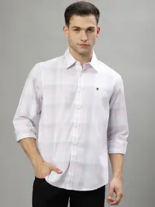 Iconic Men Tartan Checked Pure Cotton Casual Shirt
