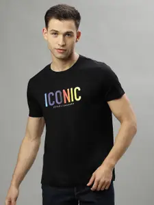 Iconic Typography Printed Pure Cotton T-shirt