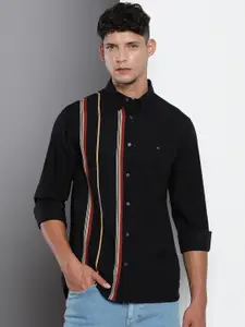 Tommy Hilfiger Vertical Striped Pure Cotton Casual Shirt