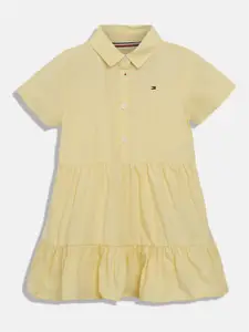 Tommy Hilfiger Infant Girls Pure Organic Cotton Shirt Dress