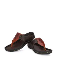 ATTITUDIST Men Leather Comfort Sandals