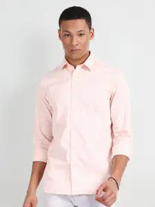 Flying Machine Slim Fit Opaque Printed Casual Shirt